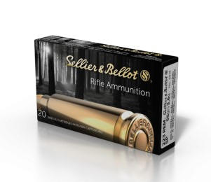 Puškové náboje Sellier & Bellot .223 REM. SP, 55grs/3,6 g