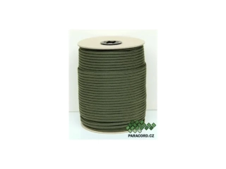 Paracord 550 - špulka 100m OLIV 