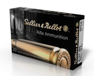 Puškové náboje Sellier & Bellot 8x57 JRS SPCE, 196 grs/ 12,7 g