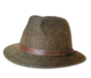 Klobouk Faustmann - zelený vel. 58