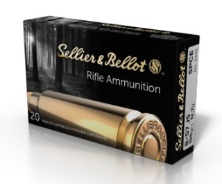 Puškové náboje Sellier & Bellot 8x57 JS SPCE, 196 grs/ 12,7 g