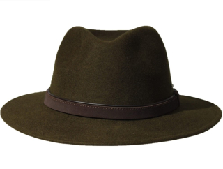 Klobouk Faustmann voděodolný - zelený vel. 58
