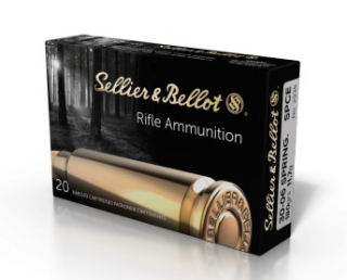 Puškové náboje Sellier & Bellot .30-06 SPRING. SPCE, 180 grs/ 11,7 g