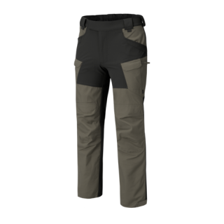 Hybridní kalhoty OUTBACK® - DuraCanvas® - Taiga Green / Black A