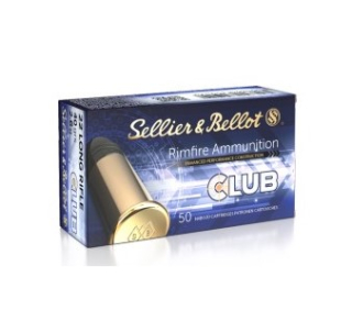 Malorážkové náboje Sellier & Bellot .22 LR - CLUB, 40 grs/ 2,6 g