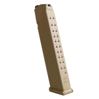 Zásobník Glock (9x19) 24 ran - pískový