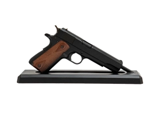 Replika GoatGuns Mini Colt 1911 černá, měřítko 1:2,5