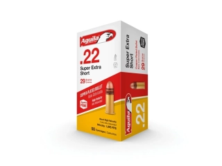 Malorážkové náboje Aguila .22 SHORT HV 29gr