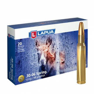 Puškové náboje Lapua 30-06 Springfield Mega 12,0 g / 185 gr