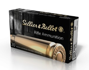 Puškové náboje Sellier & Bellot .308 WIN. SP, 180 grs / 11,7 g
