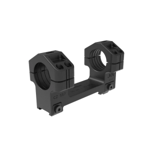 Montáž puškohledu pro kulovnice CZ 557 SHORT - pro tubus ø30mm, sklon 20 MOA, hranaté provedení