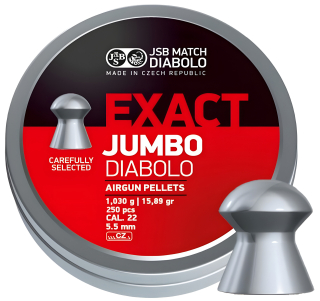 Diabolky Diabolo JSB Exact Jumbo 250 ks cal. 5,5 mm