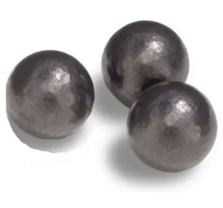 Sférická perkusní střela kule ráže .50 - diametr 520 / 13,21 mm