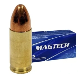 Pistolové náboje Magtech 9 mm Luger FMJ 8,03 g / 124 grs