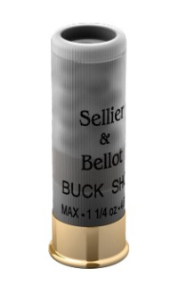 Brokové náboje Sellier & Bellot BUCK SHOT, 12/70